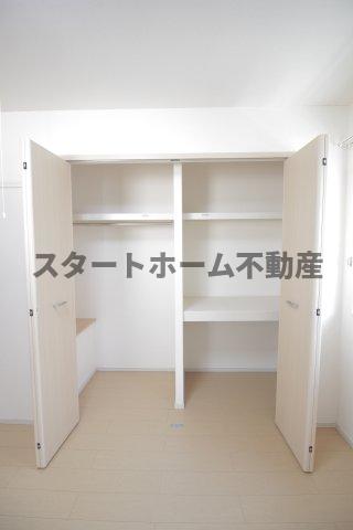 収納　大きなスペースがあり、収納には困りません