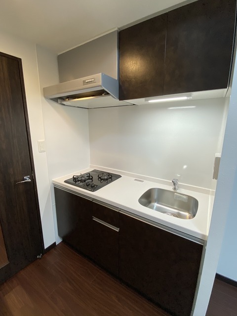 キッチン　２口ガスのキッチン