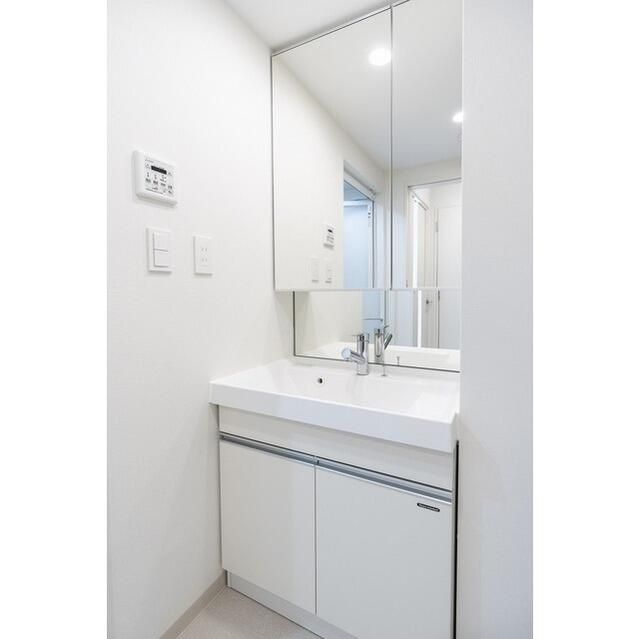 洗面設備　同タイプ部屋　参考写真です