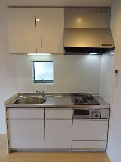 キッチン　★ガス２口グリル付き★