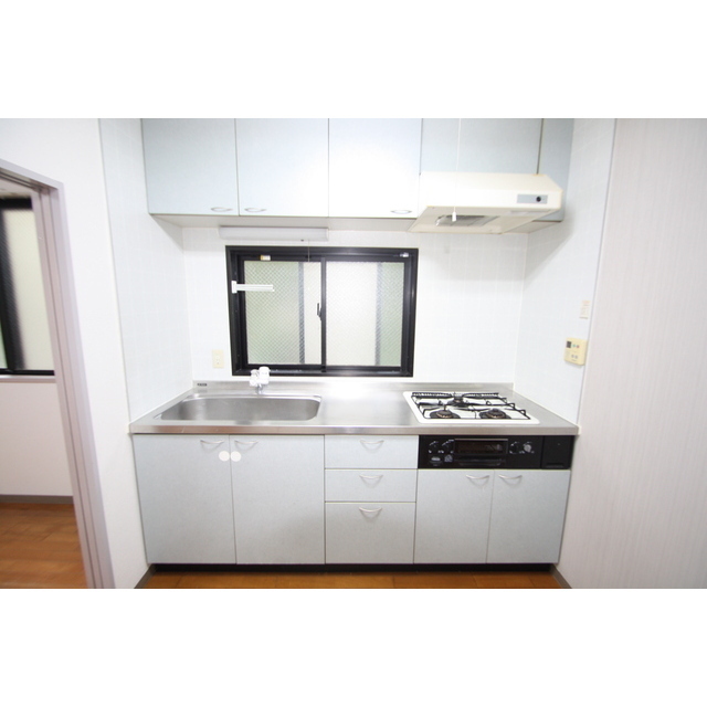 キッチン　３口システムキッチン