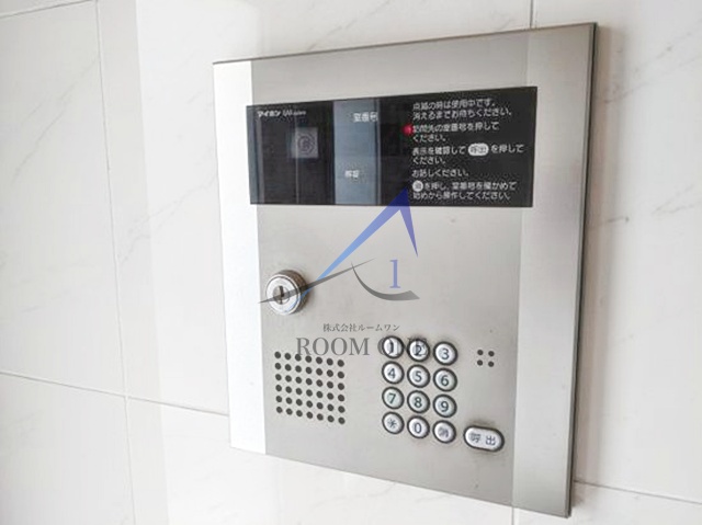 セキュリティ　オートロックです。