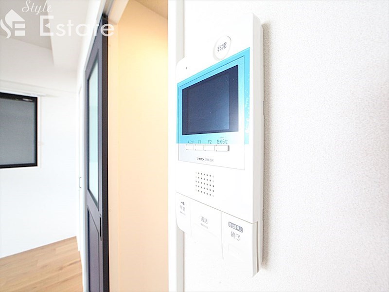 セキュリティ　モニター付きインターホン