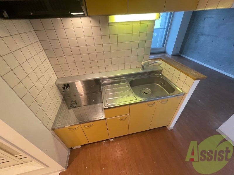 キッチン　キッチンはスペースも広々していて使いやすそうですよ！