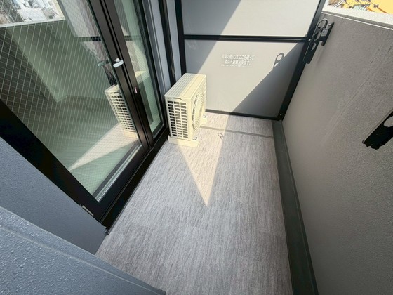 バルコニー　※別部屋の写真です