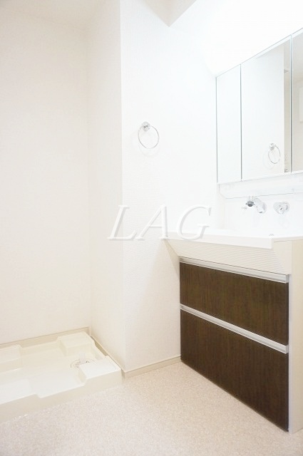 洗面設備　洗面台です。