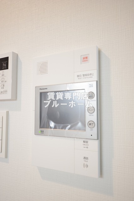 セキュリティ　安心のモニター付きインターホン！