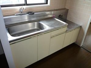 キッチン　（別タイプ参考写真）パレ・ジュトー　豊島区西巣鴨2