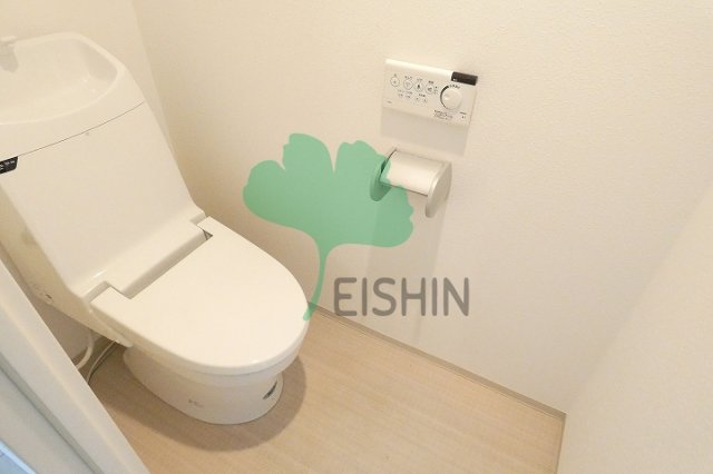 トイレ　清潔感のあるトイレです。