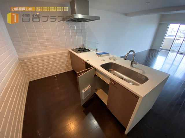 キッチン　４口システムキッチン！