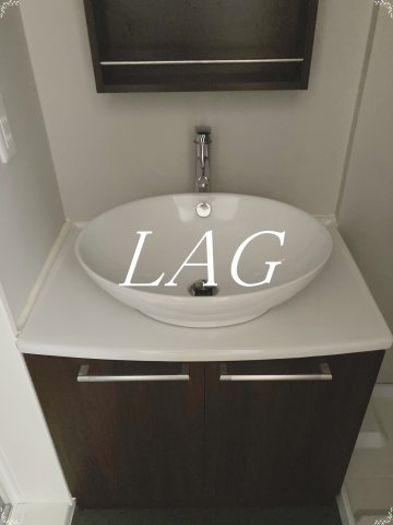 洗面設備　洗面台です。