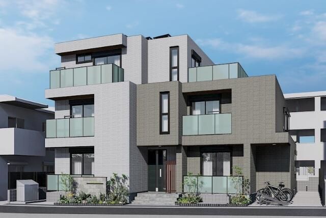 建物外観　落ち着いた雰囲気の外観です