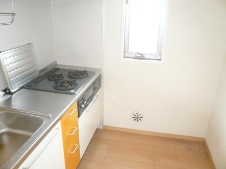 キッチン　３口＆グリル付き