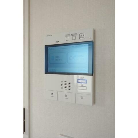 セキュリティ　モニター付きインターホンです
