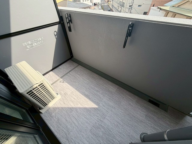 バルコニー　別号室の写真です