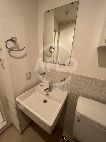 洗面設備　ルクレ新町レジデンス　独立洗面台