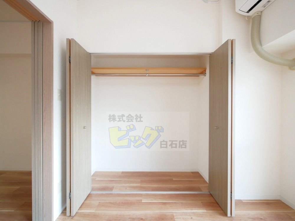 収納　クローゼット完備♪