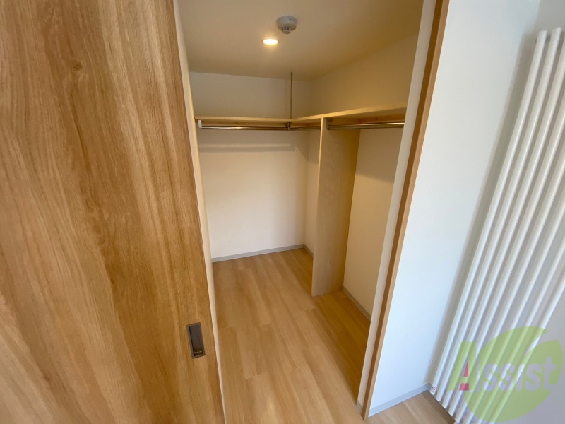 収納　嬉しいウォークインクローゼット仕様です！！