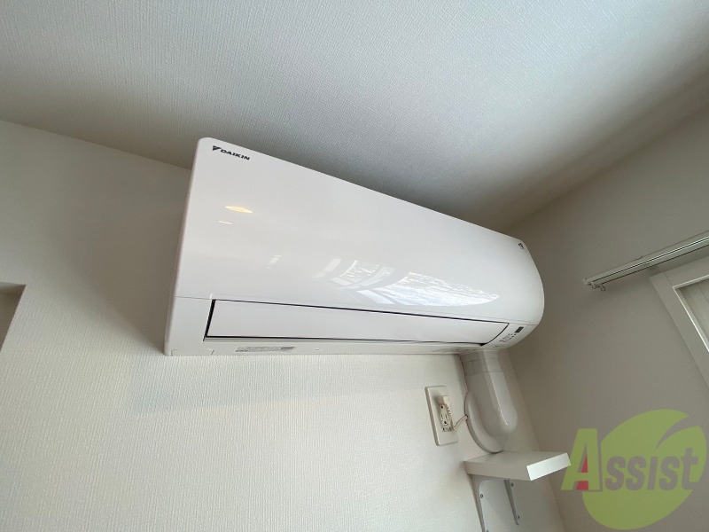 その他設備　エアコンがありますので夏でも快適に過ごせます！