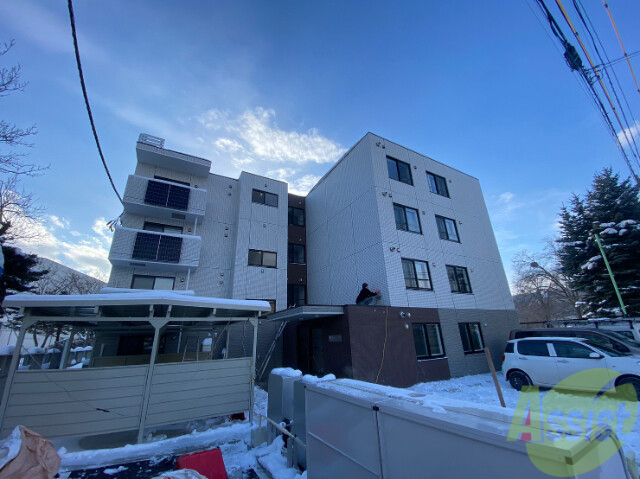 建物外観　札幌市南区澄川２条「エフュート澄川」