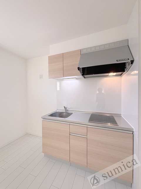 キッチン　２口システムキッチンでお料理楽しく♪♪