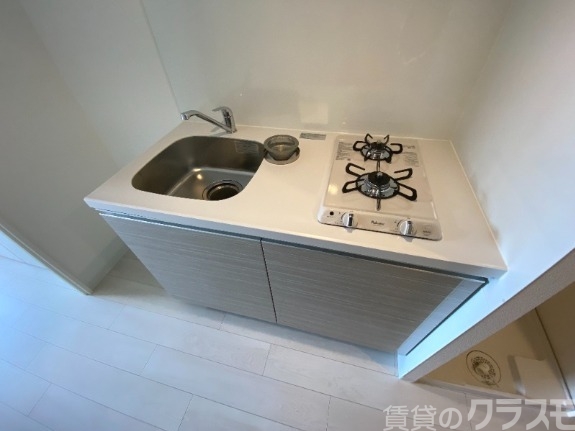 キッチン　自炊のはかどりそうなキッチン！