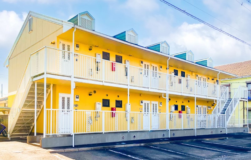 建物外観　「b’CASA本庄re-born」