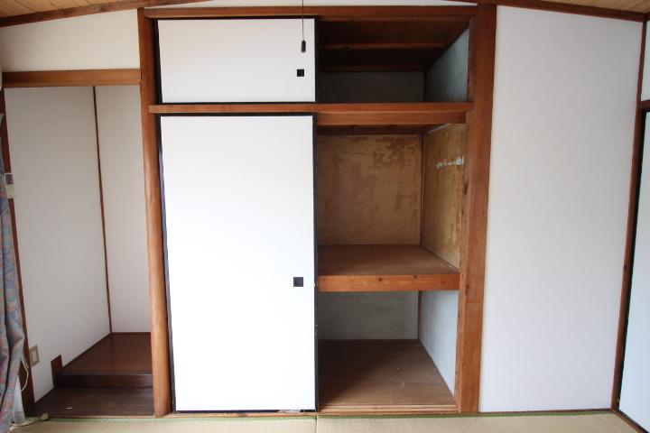 収納　収納があります