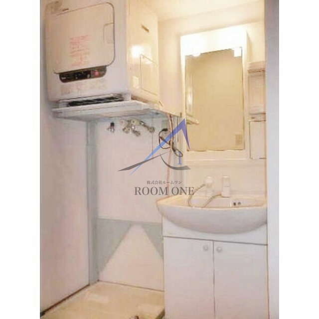 洗面設備　洗面台です。