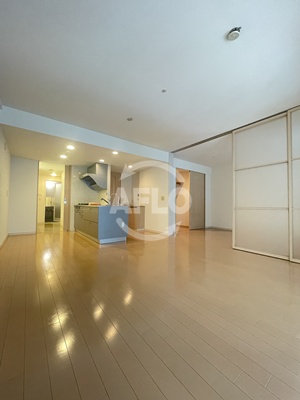 居室・リビング　ローレルタワー難波　リビング