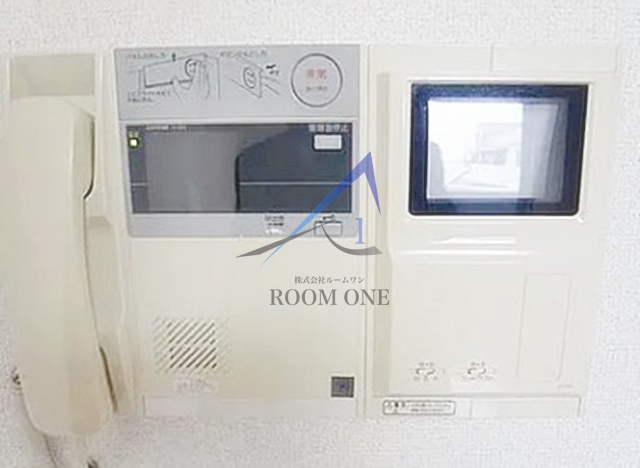 セキュリティ　モニター付インターホンです。