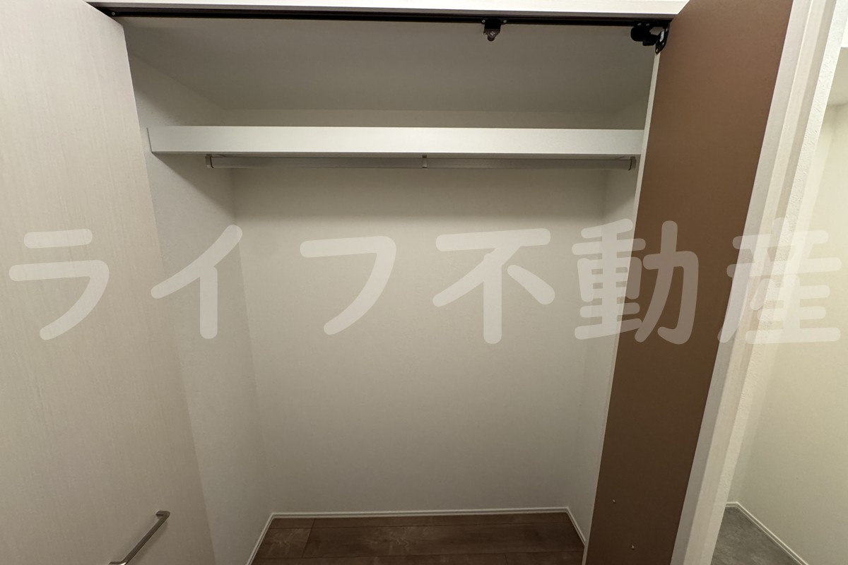 収納　十分な収納スペースがあります
