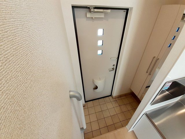 玄関　シンプルで使いやすい玄関です