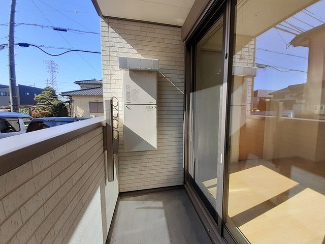 バルコニー　広々としたバルコニーです