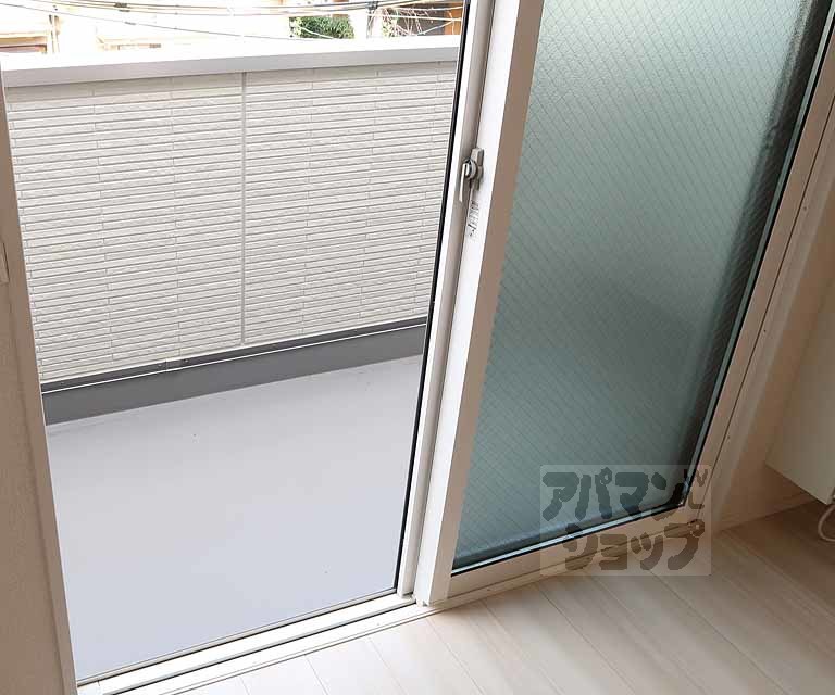 バルコニー　３０２号室の写真です。