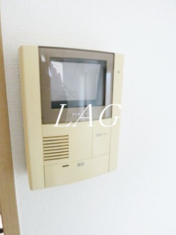セキュリティ　モニター付きインターホンです。