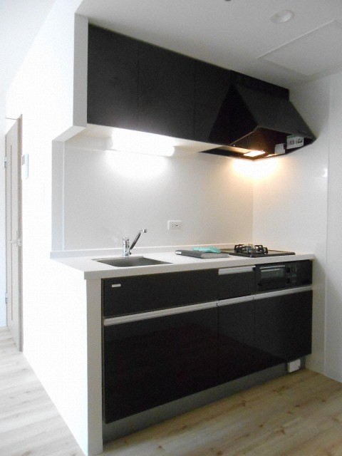 キッチン　嬉しいシステムキッチン付きです♪コンロを買わなくてもOK♪