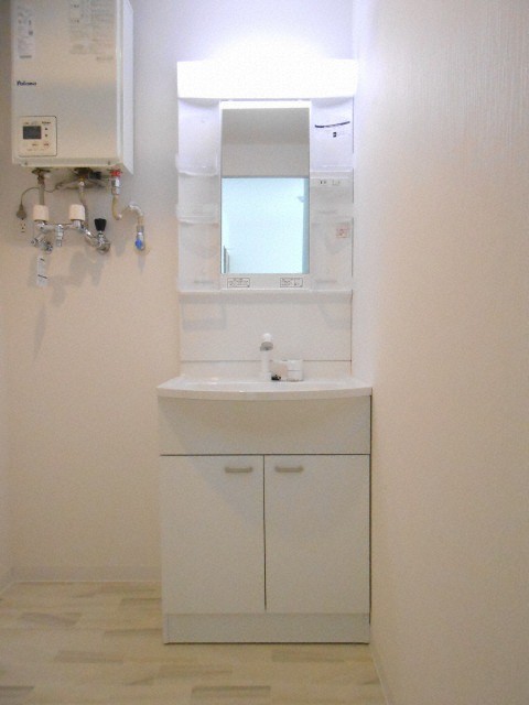 洗面設備　シャンドレはもはや必須アイテムですね♪