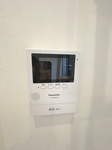 セキュリティ　TV付きインターホンです
