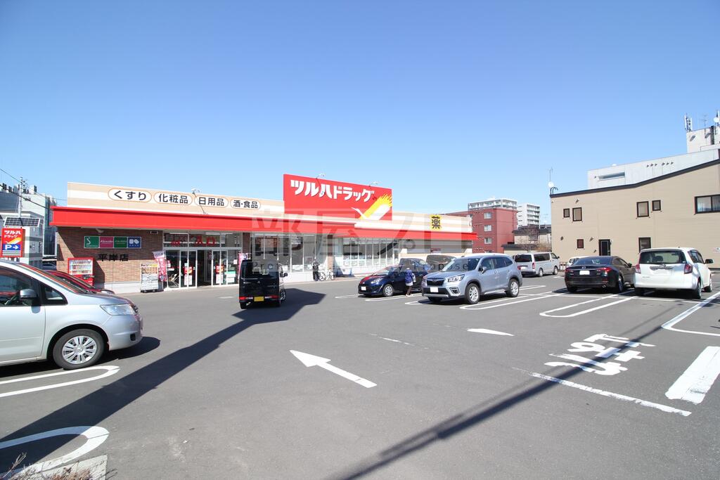 ドラックストア　ツルハドラッグ平岸店（ドラッグストア）まで256m