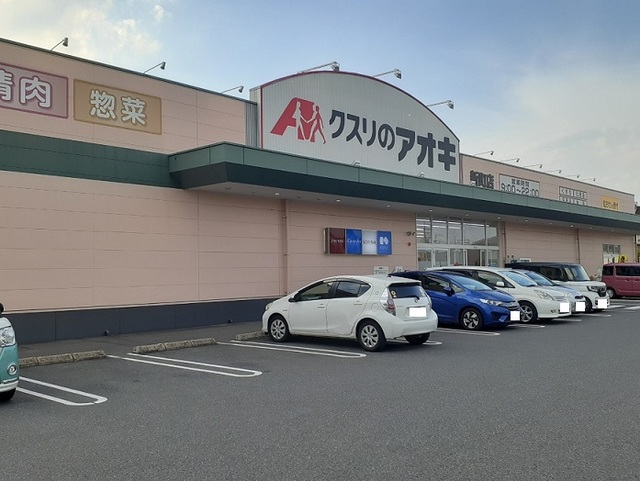 ドラックストア　クスリのアオキ新町店（ドラッグストア）まで750m
