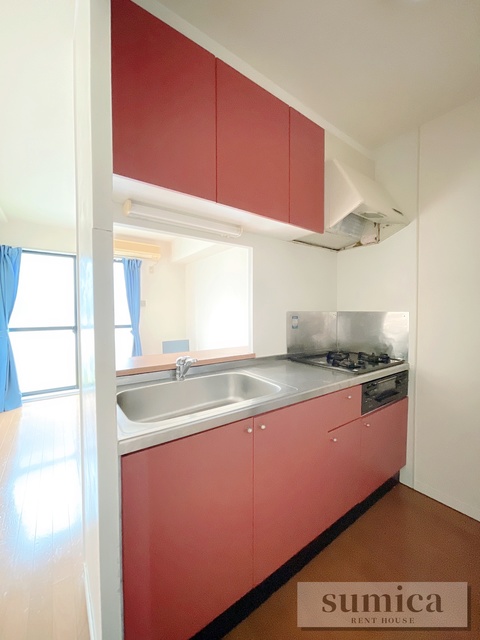 キッチン　モデルルームのお写真です。