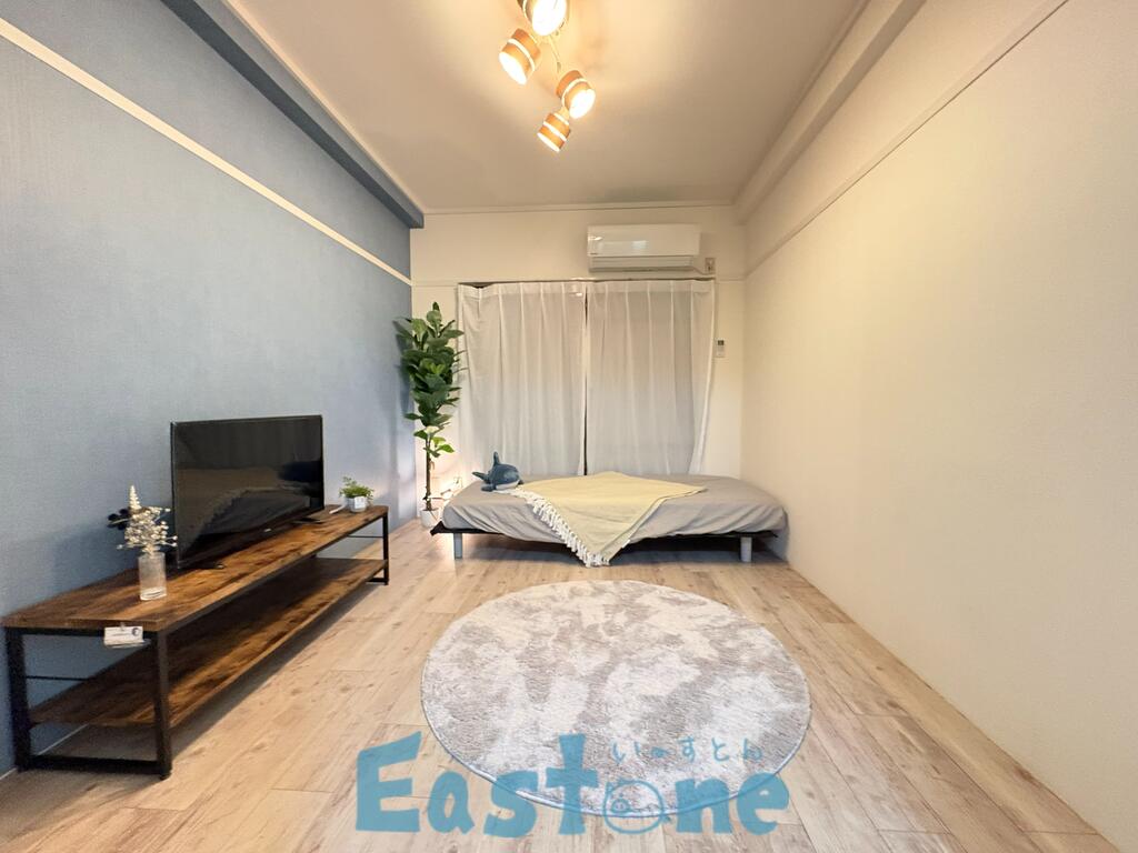 居室・リビング　オシャレなワンポイントクロス