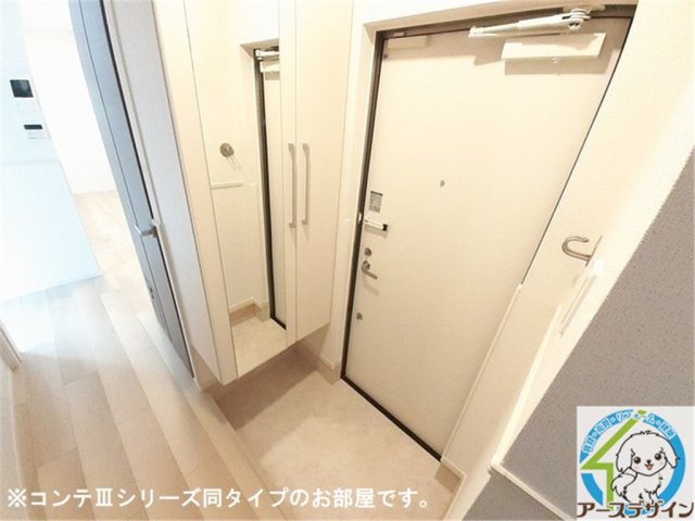 玄関　パース写真