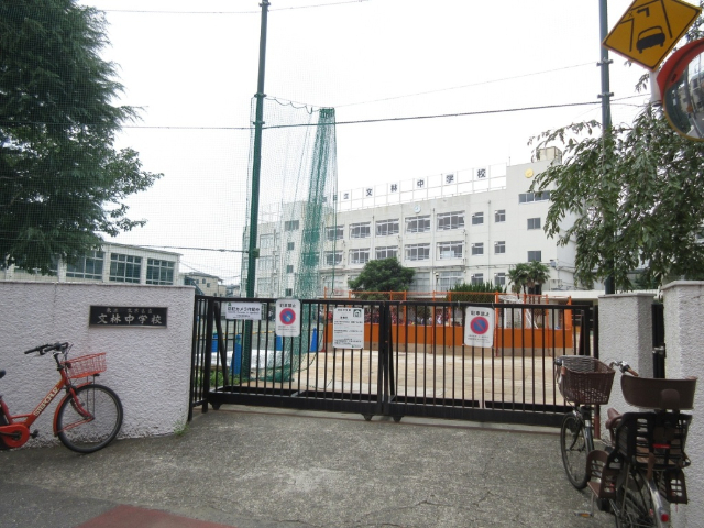中学校　文京区立文林中学校（中学校）まで607m