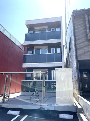 建物外観　D-room城見町・軽量鉄骨造