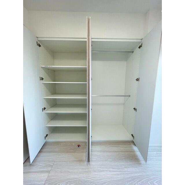 収納　※参考写真（同タイプ・別部屋）