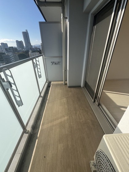 バルコニー　※別部屋の写真です