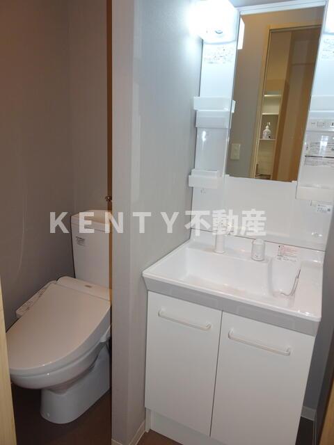 洗面設備　洗面所です