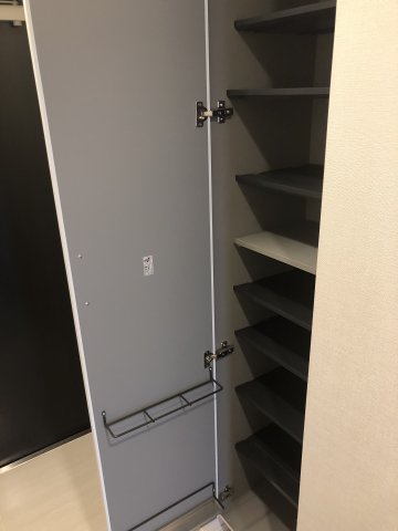 収納　たっぷりとした収納スペースです